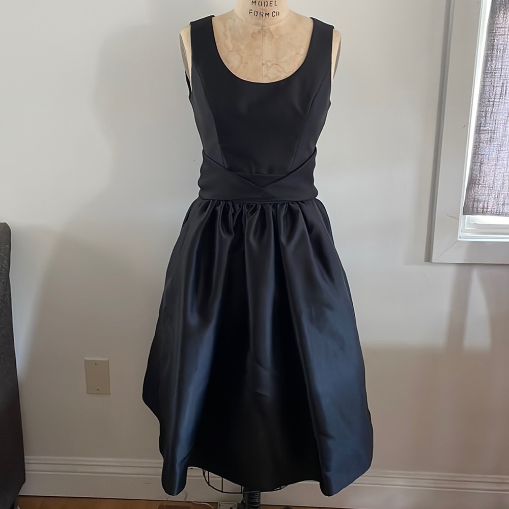 NWT Eve by Eves Black Pouf Dress